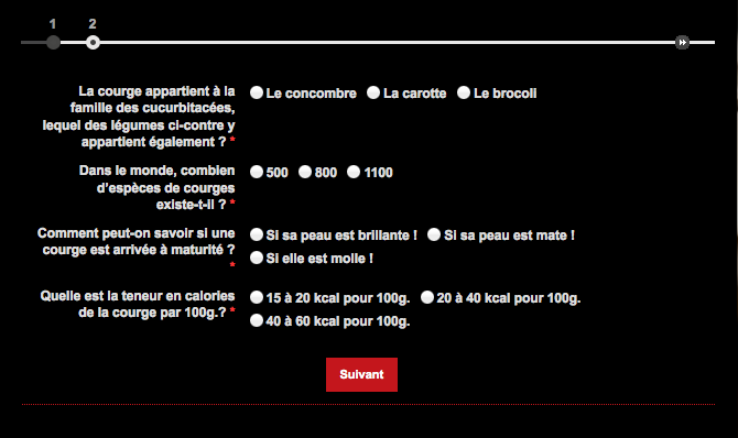 Questions du quizz généré par IceCube2.Net