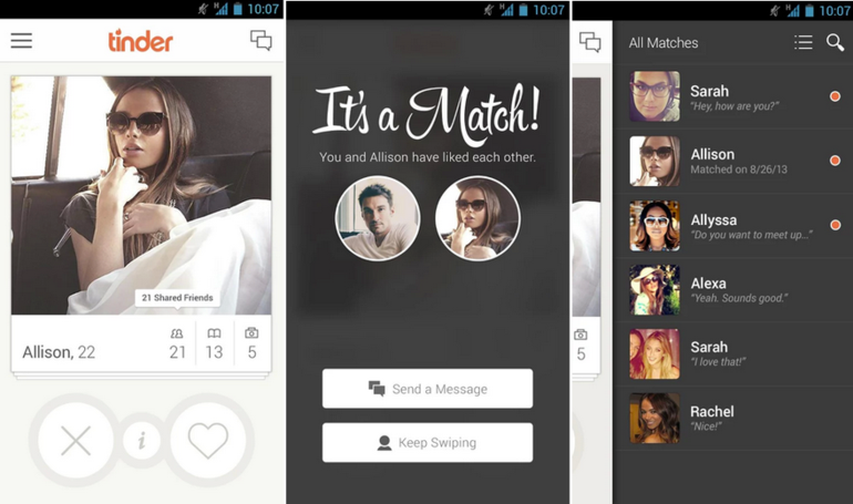 L'application Tinder ou le dating 2.0