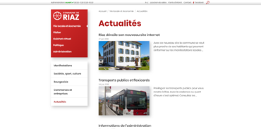 Commune de Riaz - Actualités