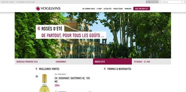 Vogel Vins - Accueil