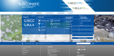 Groupe RECOMATIC - Big navigation