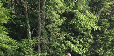 Sur le green du Swin Golf de La Caquerelle