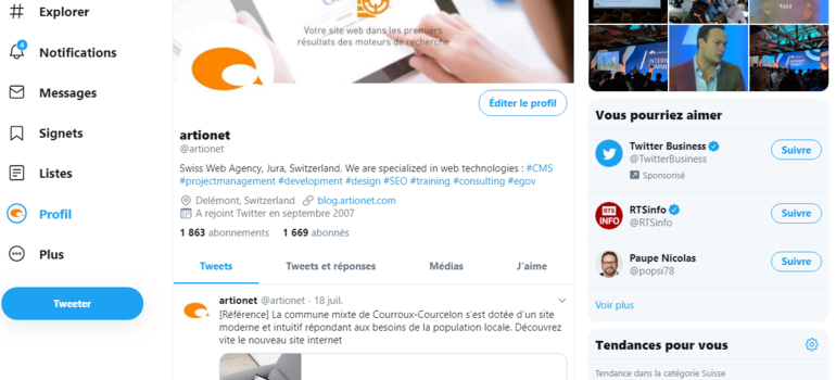 Ce qui change avec la nouvelle interface de Twitter