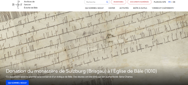 Quand l'Histoire rencontre le Digital : Mettre en valeur l'héritage des Évêchées de Bâle avec Artionet